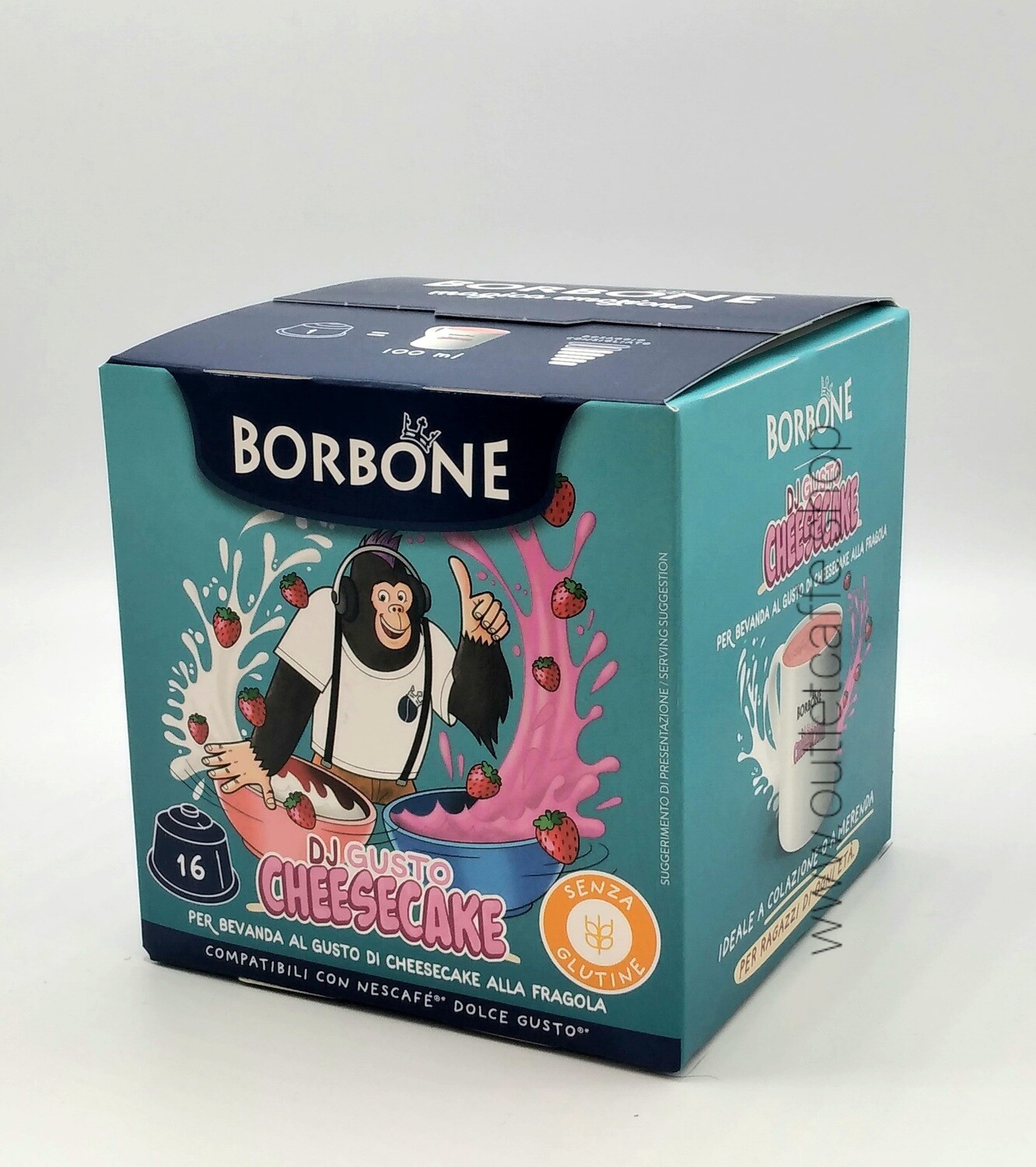 Sambucone Borbone Capsule compatibili NESCAFE' DOLCE GUSTO