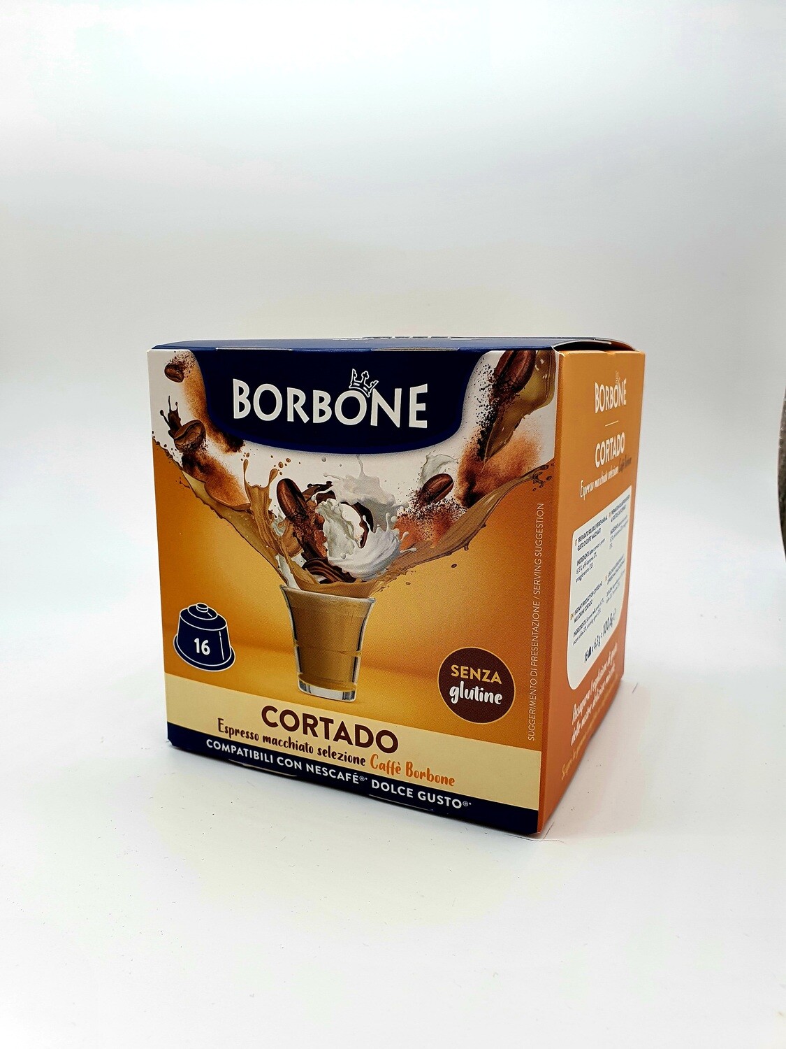 16 Capsule Caffè Borbone Gusto Cortado  Dolce Gusto