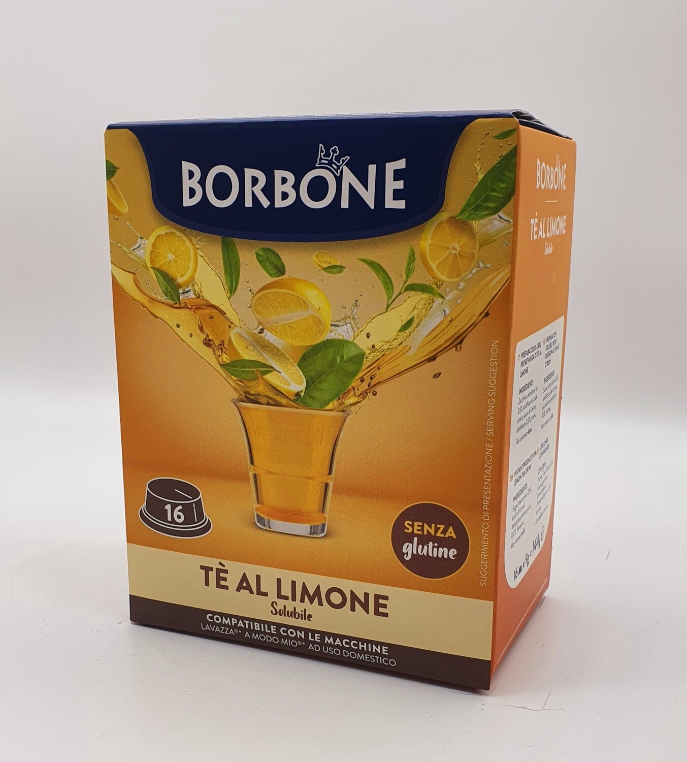 16 Capsule Caffè Borbone Tè al Limone a Modo Mio