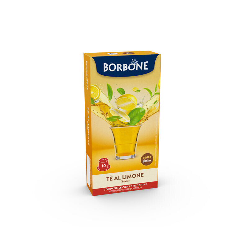 10 Capsule Caffè Borbone Tè Limone Nespresso