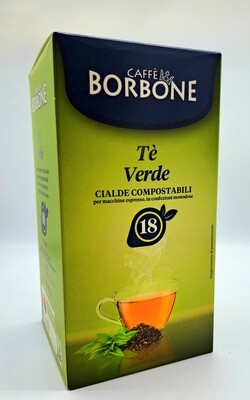 18 Cialde Carta Caffè Borbone Tè Verde ESE 44