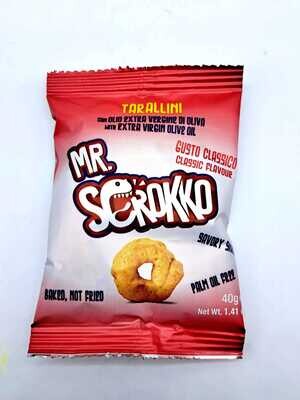 Snack Mr. Scrokko Tarallini 40 g