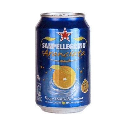 Lattina Sanpellegrino Aranciata 330 ml