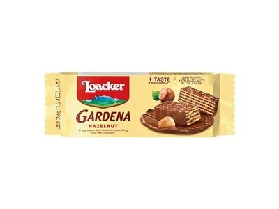 Snack Loacker Wafer Gardena Hazelnut 38g