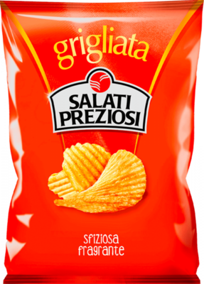 Snack Salati Preziosi Patatina Grigliata 25g