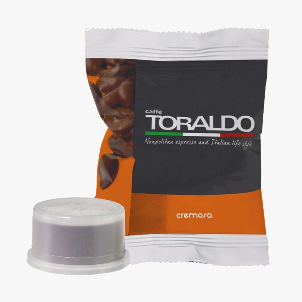100 Capsule Toraldo Caffè miscela Cremosa Espresso Point