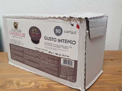 BOX 50 Capsule Garibaldi Intenso compatibile Firma e Vitha - Stock