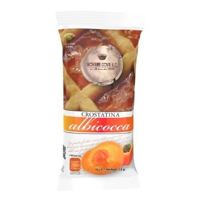 Snack Giovanni Cova Crostata Albicocca 40g