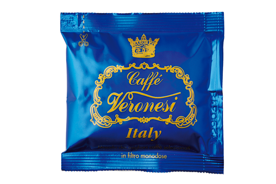 150 Cialde in Carta Veronesi Caffe - Blu