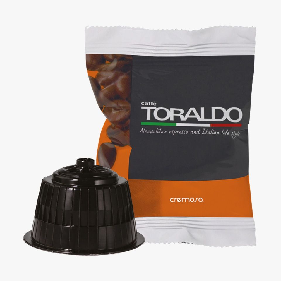 50 Capsule Caffè Toraldo Miscela Cremosa Dolce Gusto