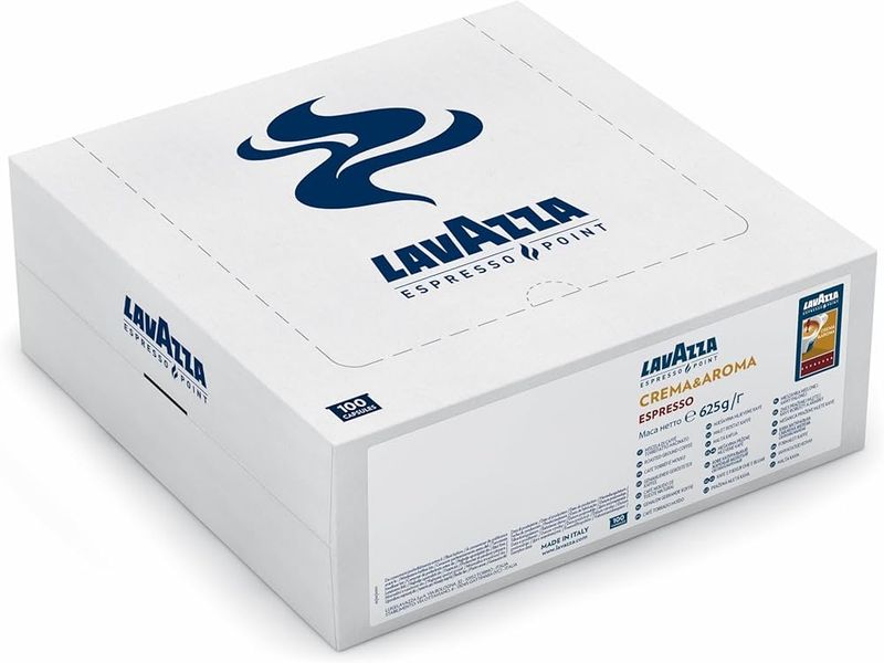 100 Capsule ORIGINALI Lavazza Espresso Point Miscela Crema & Aroma