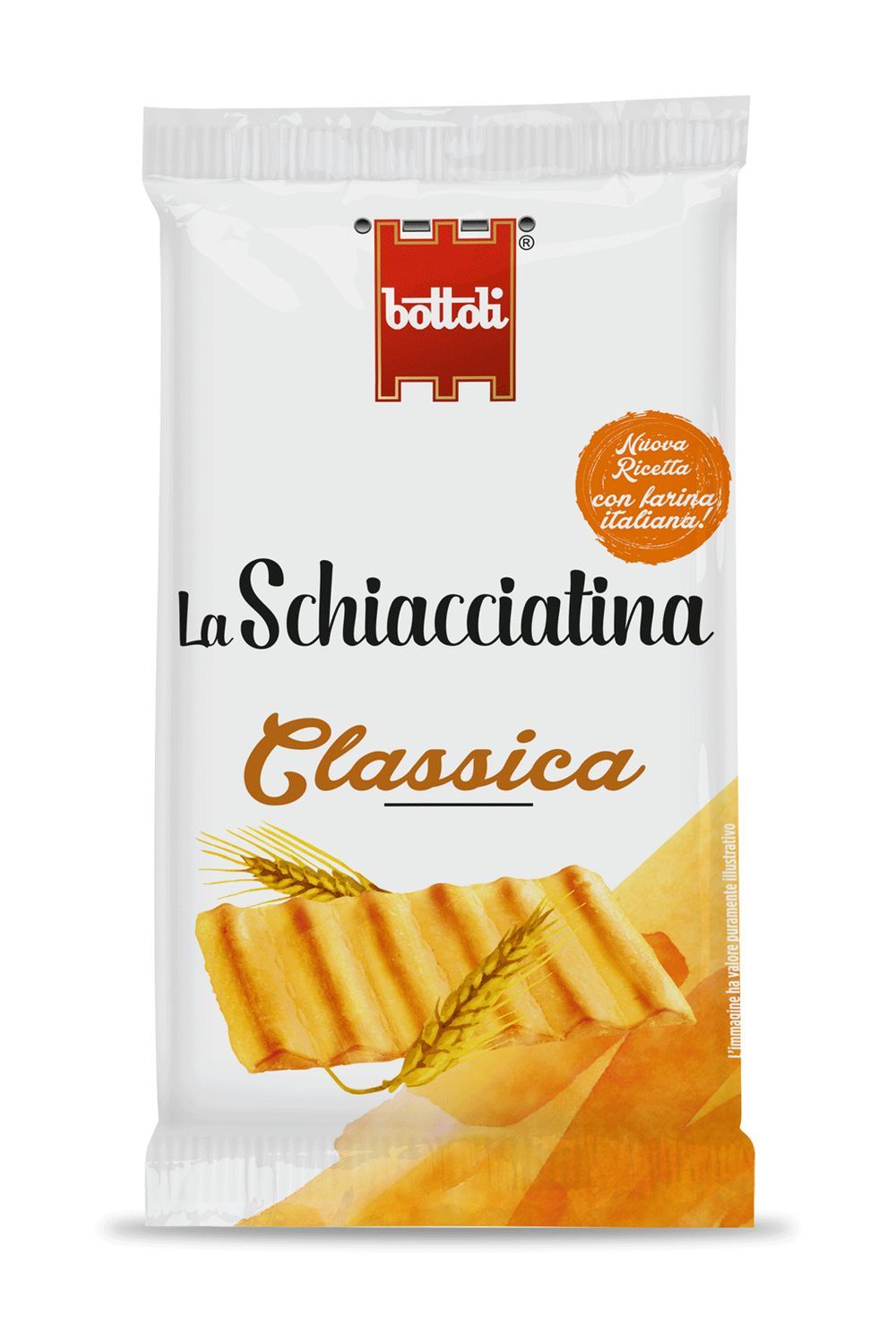 Snack Bottoli La Schiacciatina Classica 37,5g