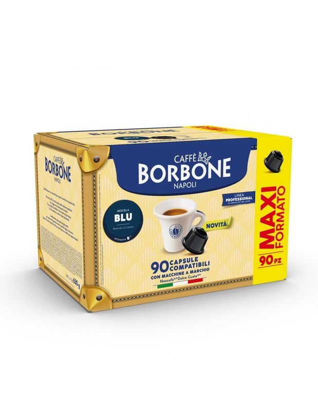 90 Capsule Caffè Borbone Miscela Blu Dolce Gusto 90 Capsule Caffè Borbone Miscela Blu Dolce Gusto