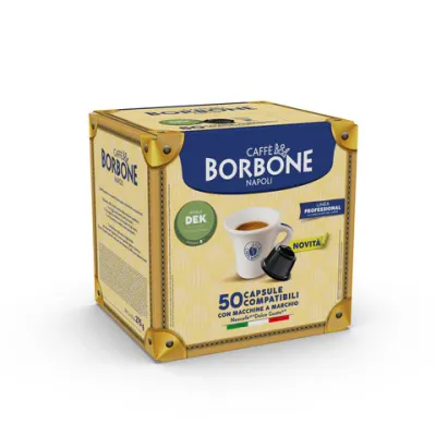 50 Capsule Caffè Borbone Miscela Dek Dolce Gusto 50 Capsule Caffè Borbone Miscela Dek Dolce Gusto