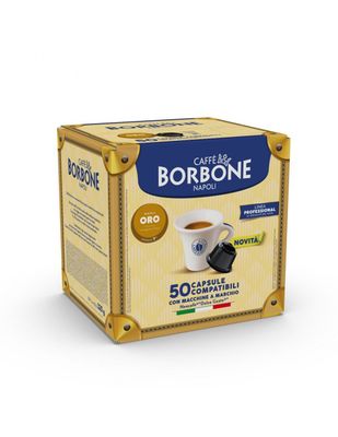 50 Capsule Caffè Borbone Miscela Oro Dolce Gusto 50 Capsule Caffè Borbone Miscela Oro Dolce Gusto