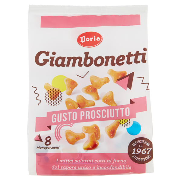 Snack Giambonetti gusto Prosciutto Doria 40g - Fuori Tutto