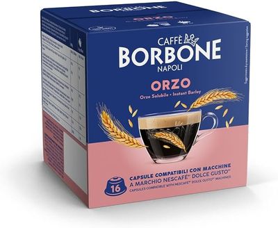 16 Capsule Caffè Borbone Orzo Dolce Gusto