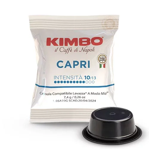 50 Capsule Caffè Kimbo a Modo Mio Miscela Capri