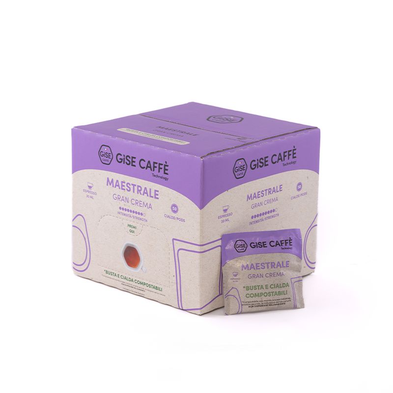 Box 50 pz Cialda miscela Maestrale  Gise Caffè  - Fuori Tutto