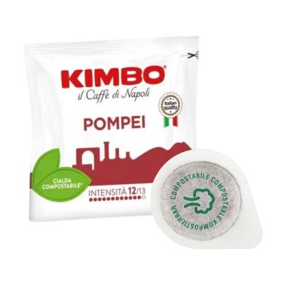 50 Cialde Carta Caffè Kimbo Miscela Pompei