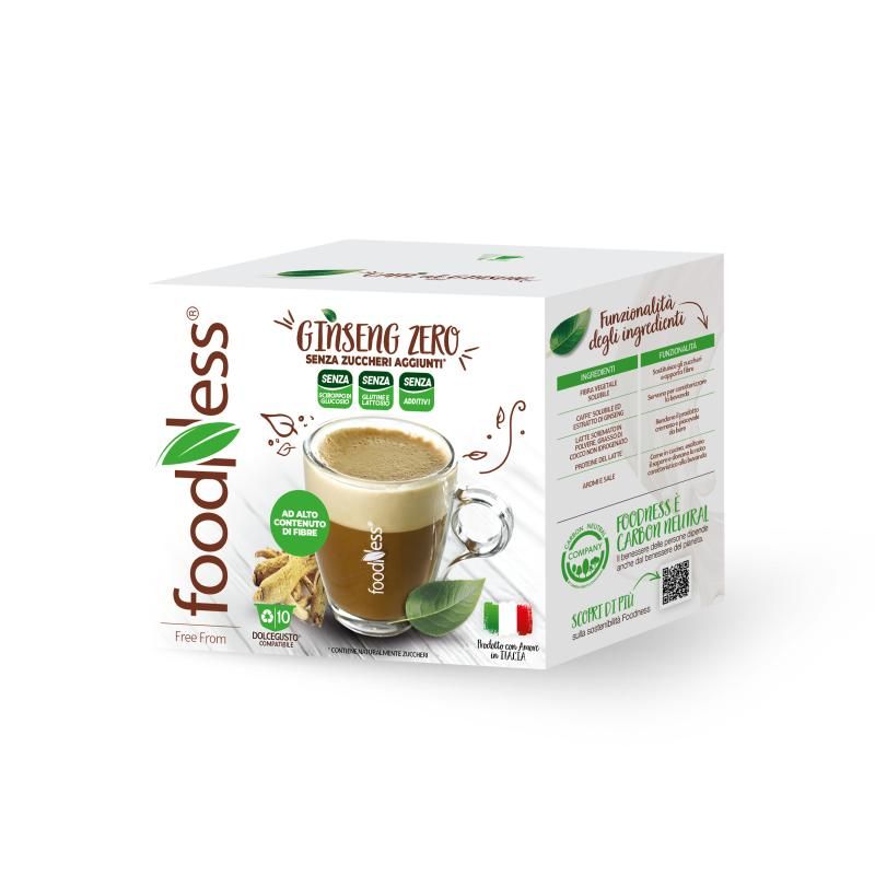 FoodNess Ginseng Zero (Amaro) Compatibile Dolce Gusto