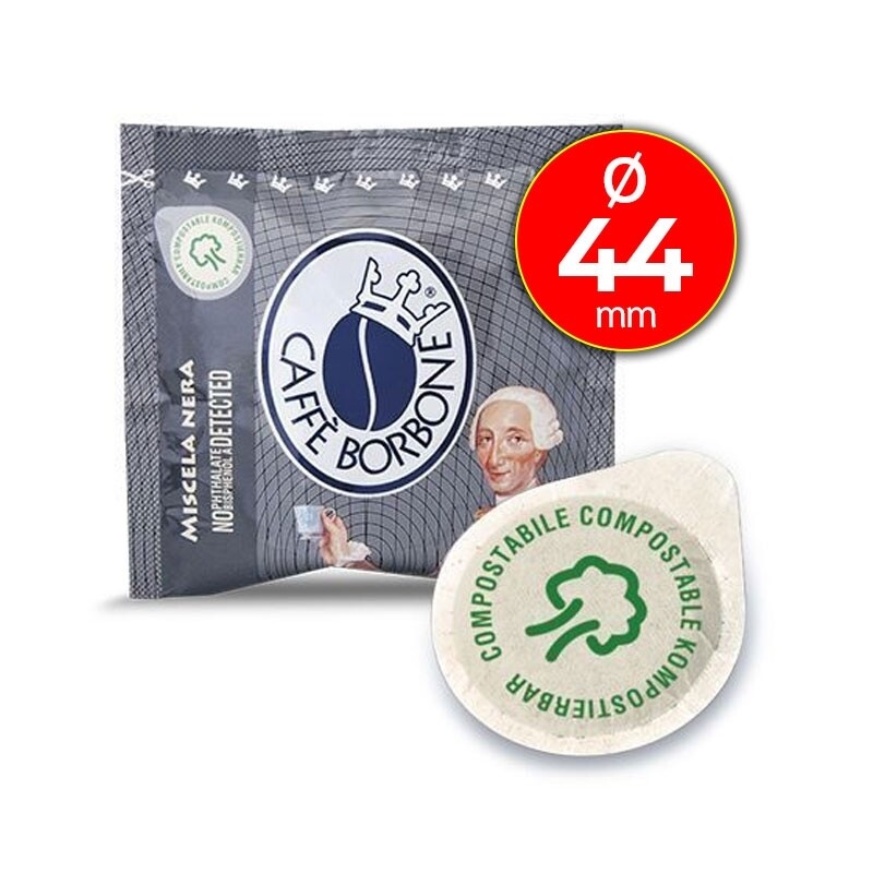 100 Cialde Carta Caffè Borbone miscela Nera 100 Cialde Carta Caffè Borbone miscela Nera