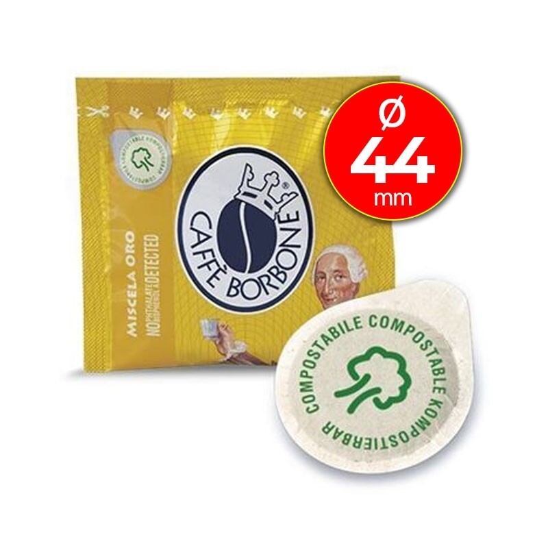 50 Cialde Carta Caffè Borbone miscela Oro 50 Cialde Carta Caffè Borbone miscela Oro