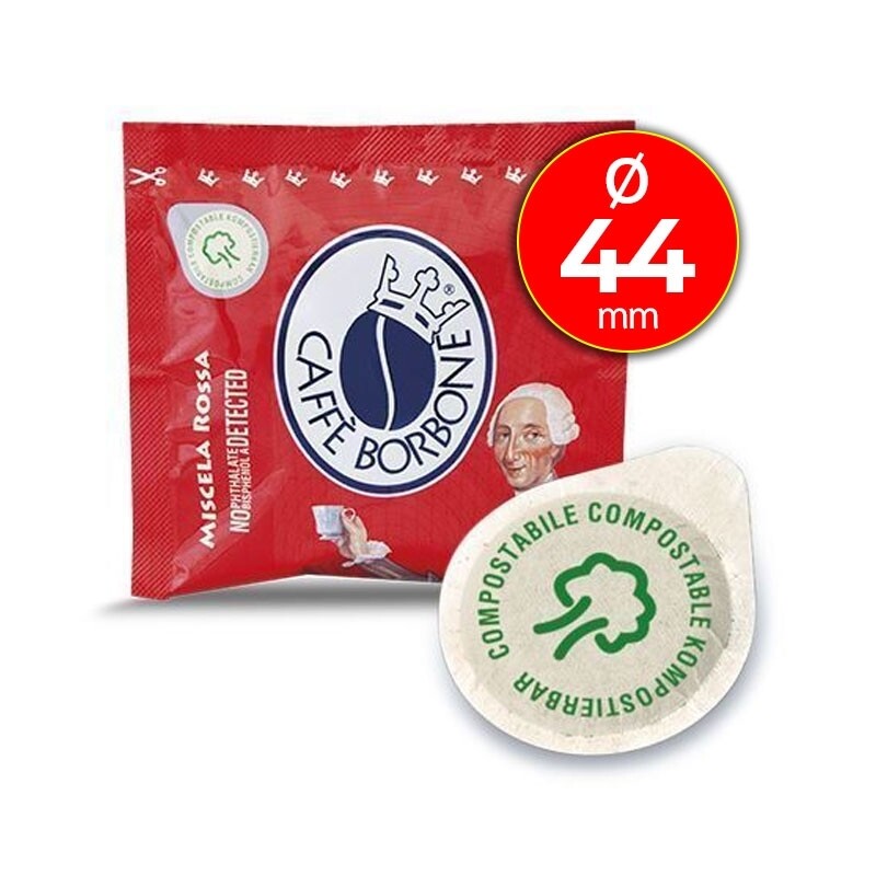 50 Cialde Carta Caffè Borbone miscela Red 50 Cialde Carta Caffè Borbone miscela Red