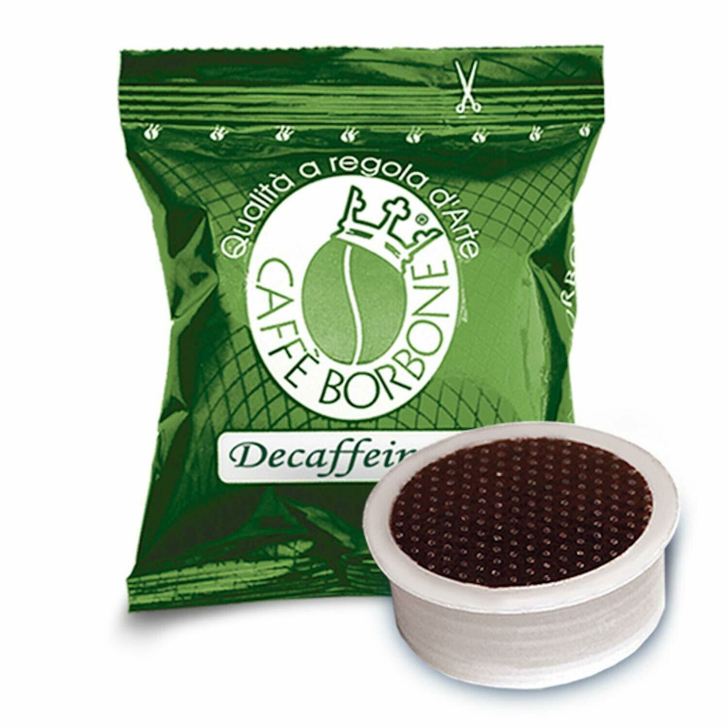 50 Capsule Caffè Borbone Espresso Point Miscela Verde ( DeK )