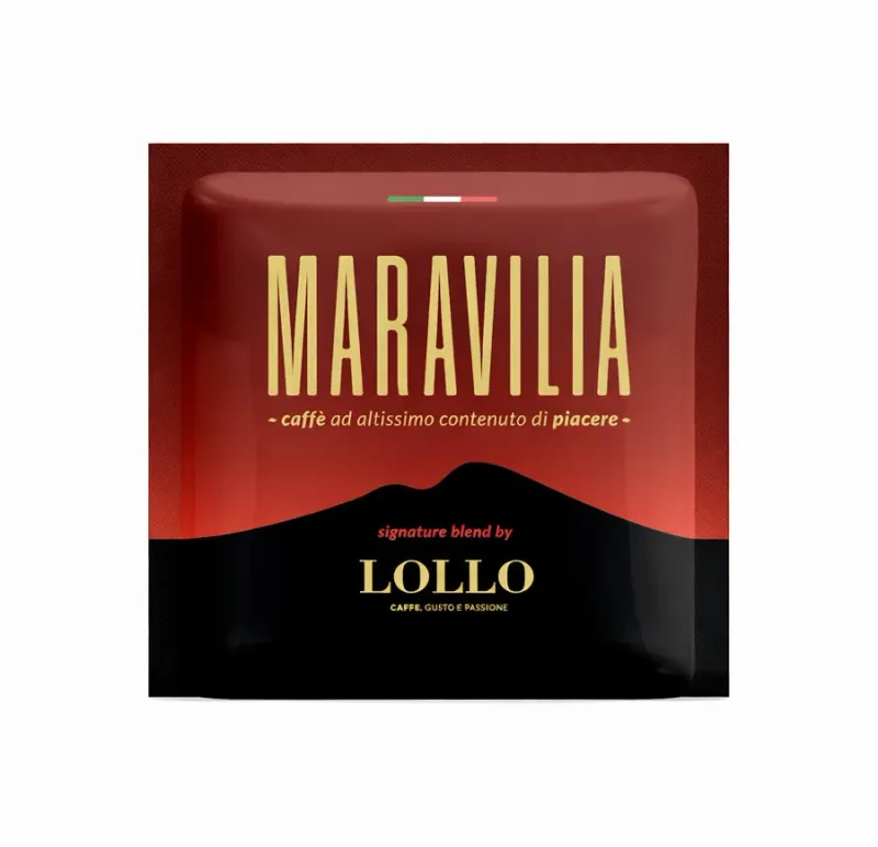 150 Cialde Carta Ese 44 Caffè Lollo Miscela Maravilia