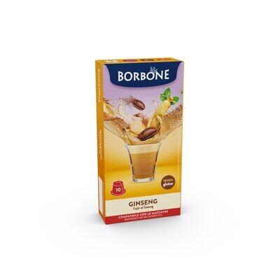 10 Capsule Caffè Borbone Ginseng Nespresso
