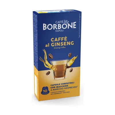 10 Capsule Caffè Borbone Ginseng Nespresso 10 Capsule Caffè Borbone Ginseng Nespresso