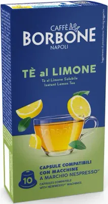 10 Capsule Caffè Borbone Tè Limone Nespresso 10 Capsule Caffè Borbone Tè Limone Nespresso