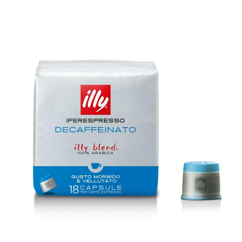 ILLY - 18 Capsule originali Gusto Dek Iperespresso ILLY - 18 Capsule originali Gusto Dek Iperespresso