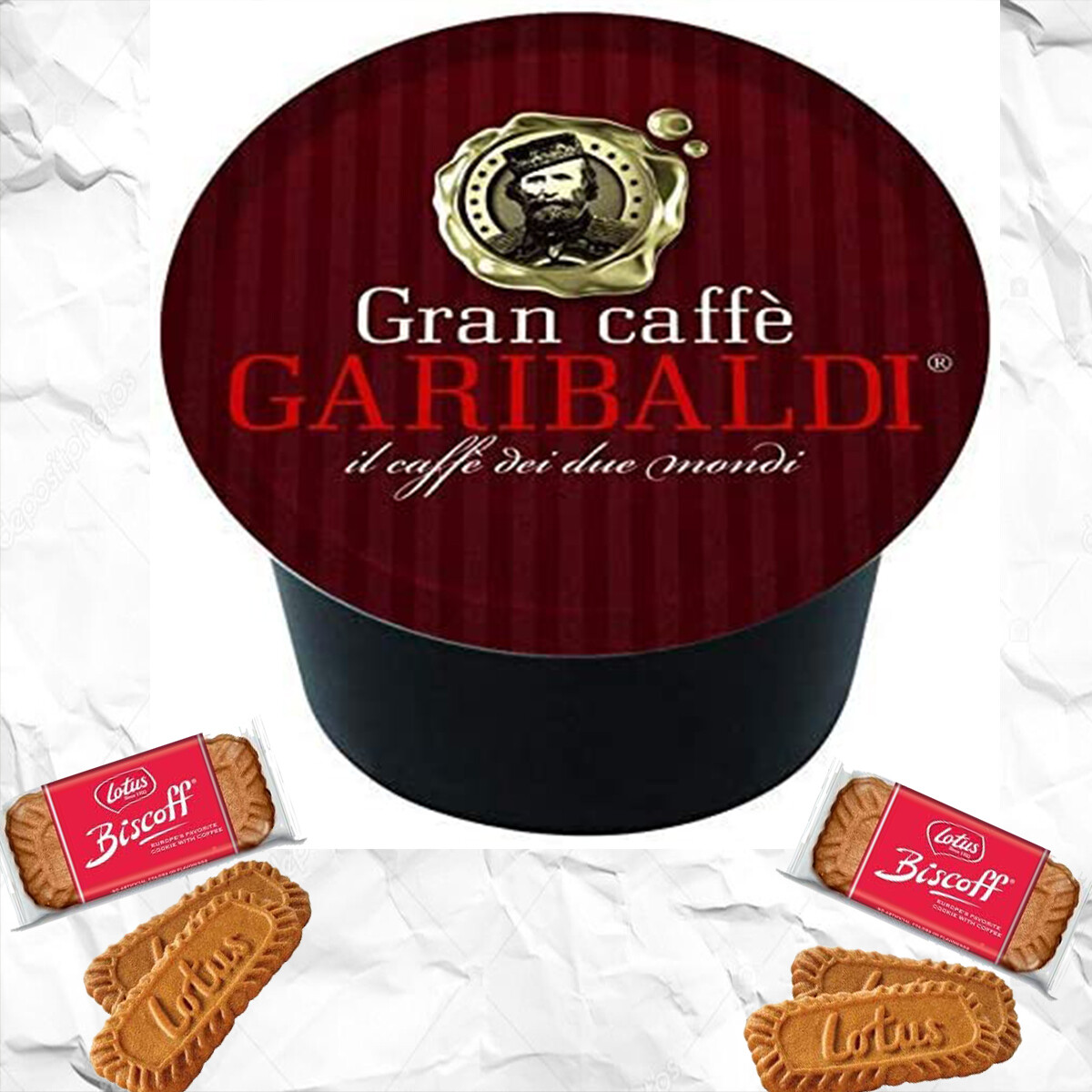 50 Capsule GRAN CAFFÈ GARIBALDI Dolce Aroma Compatibili Lavazza FIRMA E VITHA