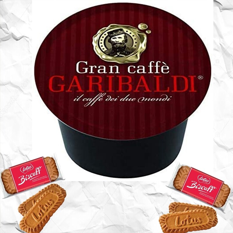 50 Capsule GRAN CAFFÈ GARIBALDI Dolce Aroma Compatibili Lavazza FIRMA E VITHA