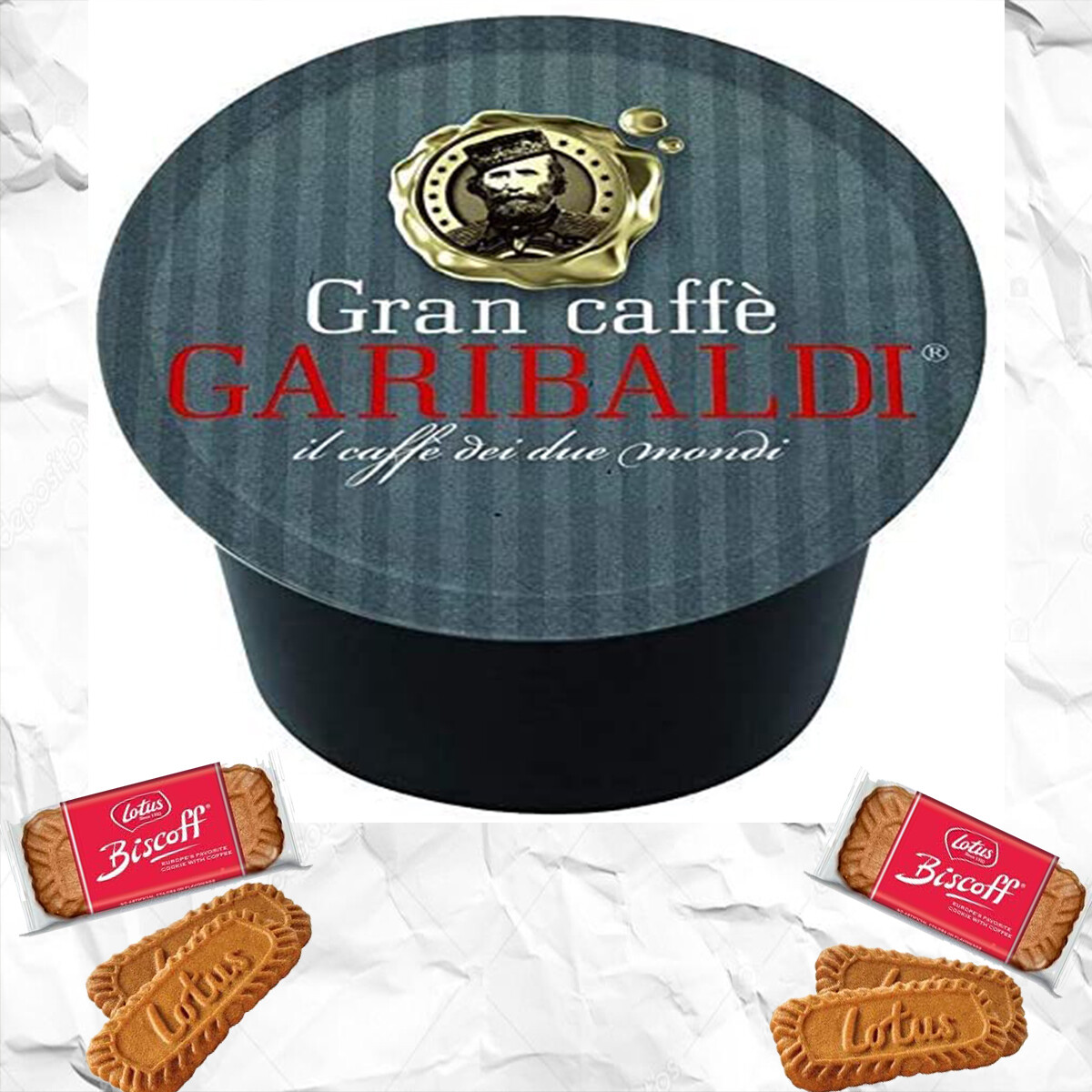 50 Capsule GRAN CAFFÈ GARIBALDI Intenso Compatibili Lavazza FIRMA E VITHA
