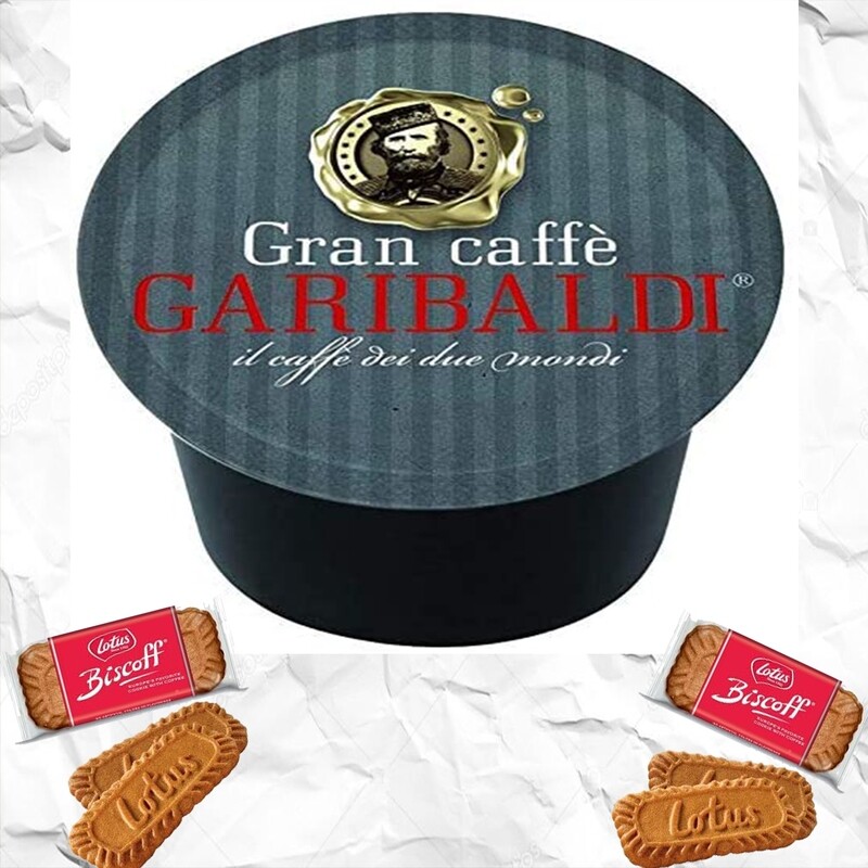 50 Capsule GRAN CAFFÈ GARIBALDI Intenso Compatibili Lavazza FIRMA E VITHA