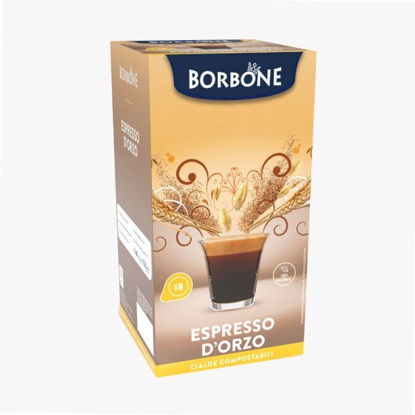 18 Cialde Carta Caffè Borbone Orzo ESE 44 18 Cialde Carta Caffè Borbone Orzo ESE 44