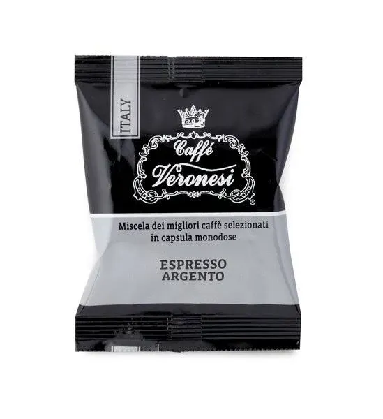 100 capsule A modo Mio Veronesi Caffe - Argento