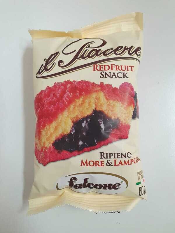 Snack Falcone Il piacere Red Fruit More & Lampone 60g Snack Falcone Il piacere Red Fruit More & Lampone 60g