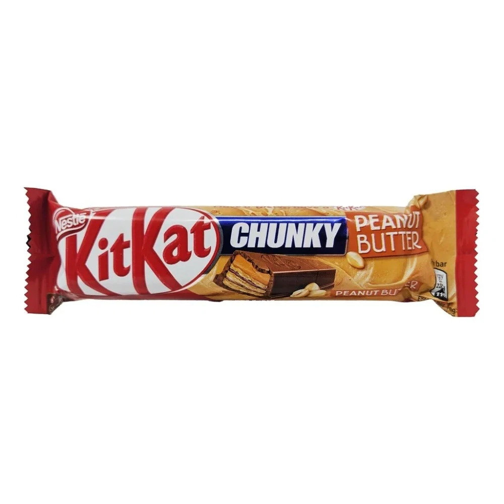 Snack KitKat Chunky Peanut Butter 42g x 24pz conf. intera Snack KitKat Chunky Peanut Butter 42g x 24pz conf. intera