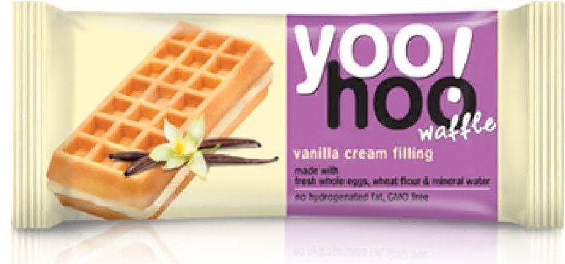 Snack Yoo Hoo! Waffle Crema di Vaniglia 50g Snack Yoo Hoo! Waffle Crema di Vaniglia 50g
