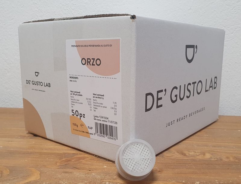 50 Capsule De Gusto Lab Orzo Espresso Point 50 Capsule De Gusto Lab Orzo Espresso Point