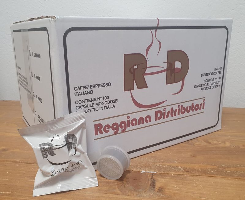 100 capsule Rd Cremosa - Bianca Espresso Point