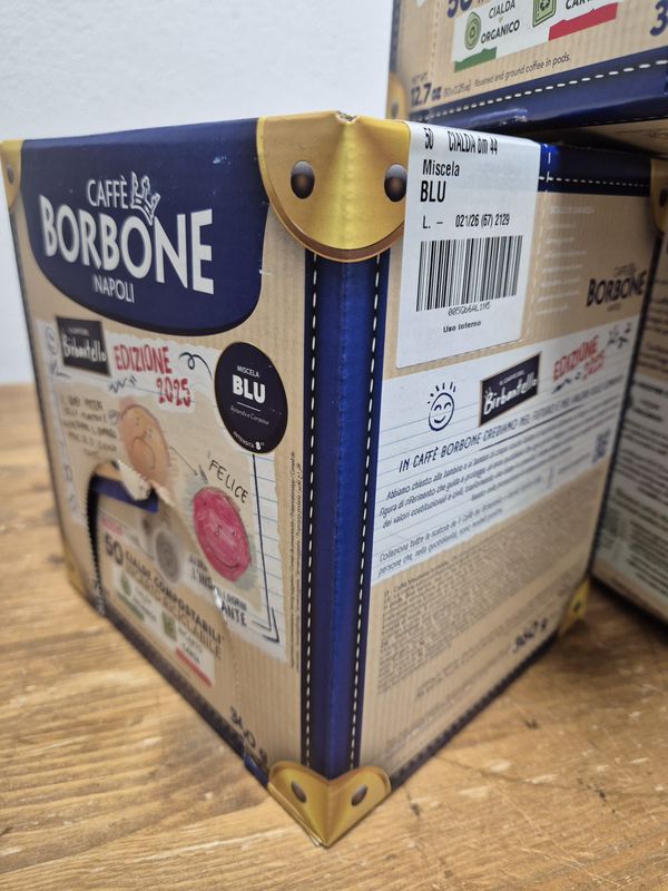 50 Cialde Caffè Borbone Cialda in carta Blu - DEFECT