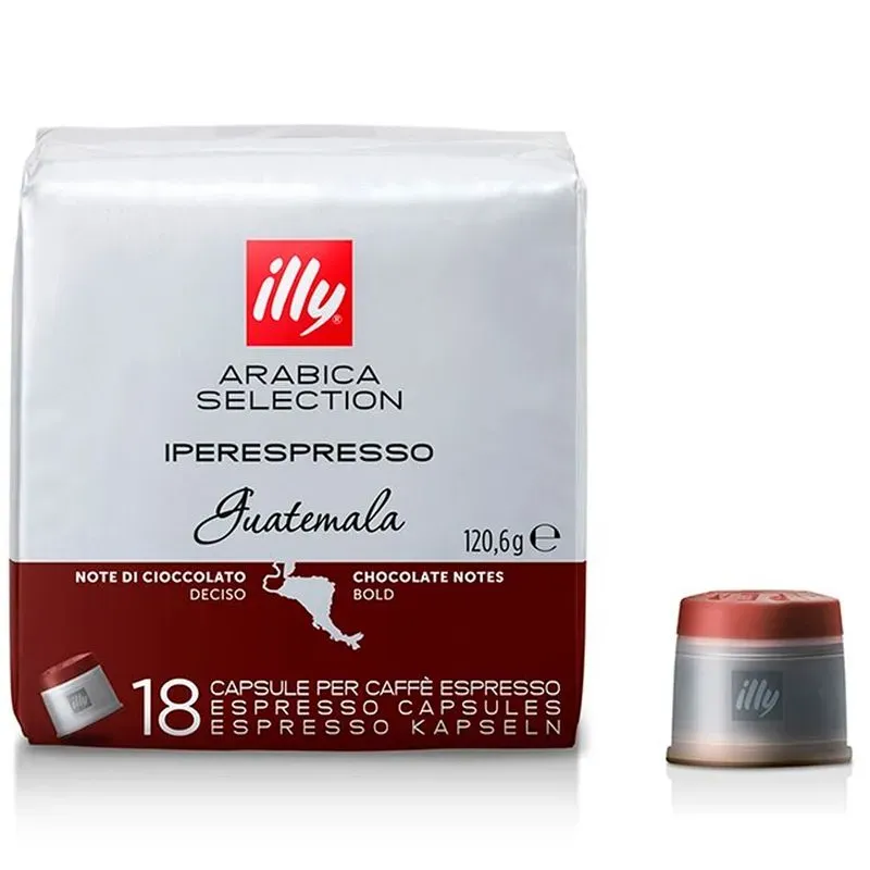 ILLY - 18 Capsule originali Gusto Guatemala Iperespresso ILLY - 18 Capsule originali Gusto Guatemala Iperespresso