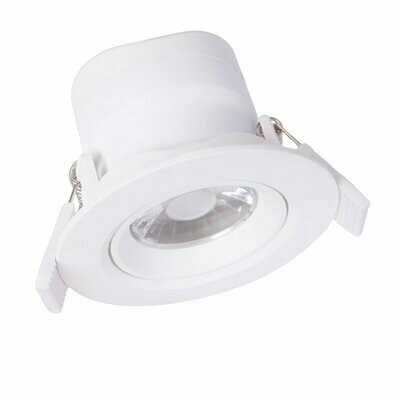 Empotrable LED Empotrable LED "MELODY" 7W, 3000K, Ra>80, 600lm,36°, IP20, Φ85*60mm Cutout Φ70mm.
