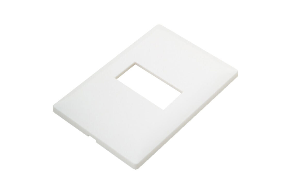 PLACA  1 VENTANA LEXAN® BLANCO