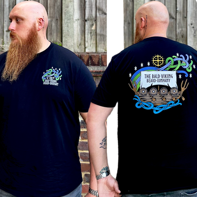 Longboat Under The Northern Lights T-Shirt